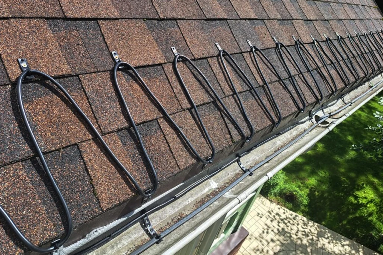 Система обогрева водостоков и кровли в Алматы